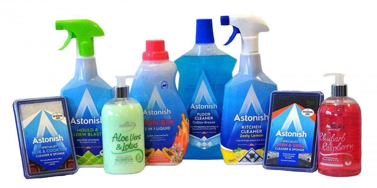 Win a range of Astonish cleaning products Vegan Insight